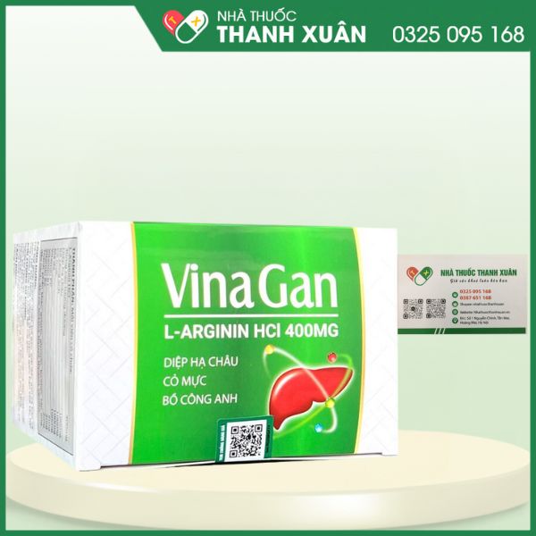 VinaGan - Hỗ trợ giúp thanh nhiệt, bổ gan, giải độc gan và bảo vệ gan